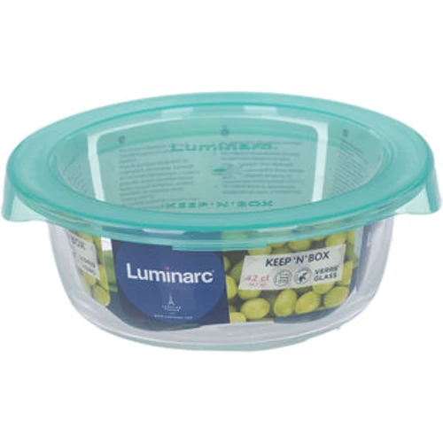 Ємність для зберігання Контейнер Luminarc KEEP'N BOx круглий 420мл (P5525): Обсяг, л 0,42