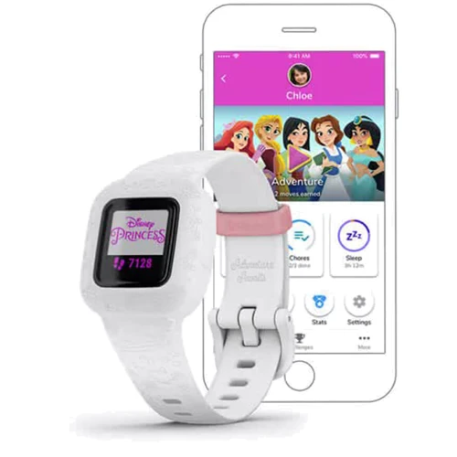 Фитнес-браслет Garmin Vivofit Jr 3 Disney Princess (010-02441-62): Цвет белый