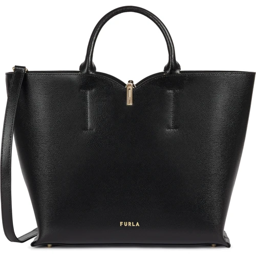 Женская сумка тоут Furla Ribbon M черная (1055913)