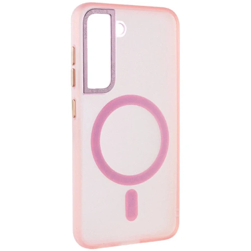 Чехол для телефонов Epik TPU Lyon Frosted with MagSafe Pink for Samsung S901 Galaxy S22