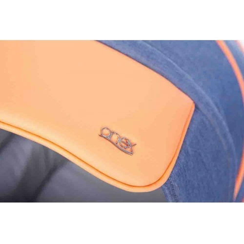Универсальная коляска 3в1 ANEX CLASSIC C07 (jeans - coral eco-leather) фото 9