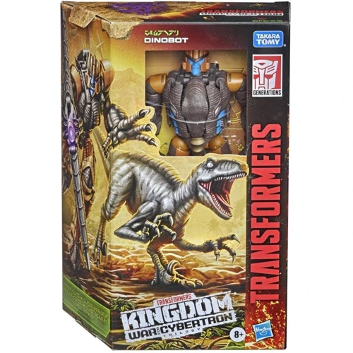 Трансформери Hasbro Війна за Кібертрон Кінгдом Вояджер (F0365_F0693 GEN WFC K VOYAGER DINOBOT) фото 8
