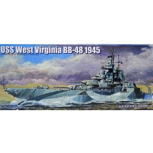 Корабль TRUMPETER USS West Virginia BB-48 1945 TR05772