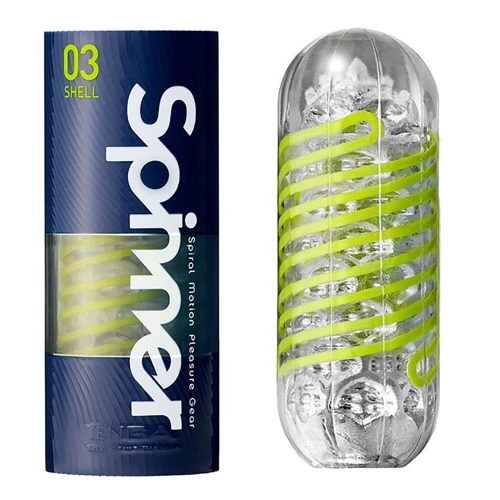Tenga Spinner Masturbator Shell спиральный мастурбатор,13х4.5 см
