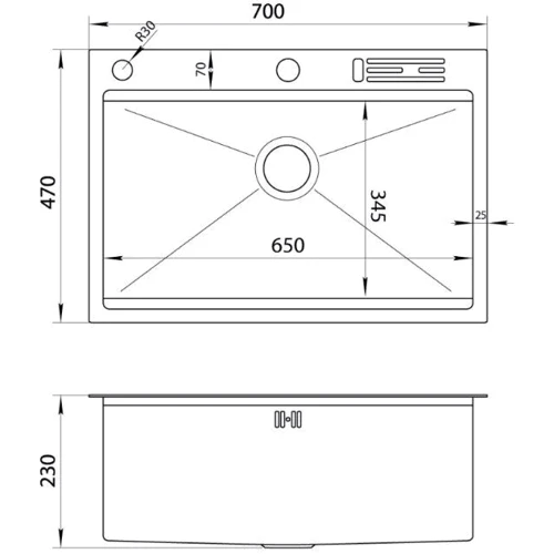 Миття для кухні Nett NS-7048