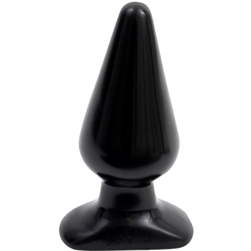 Анальная пробка Classic Butt Plug Large, черный, 10,6x5 см