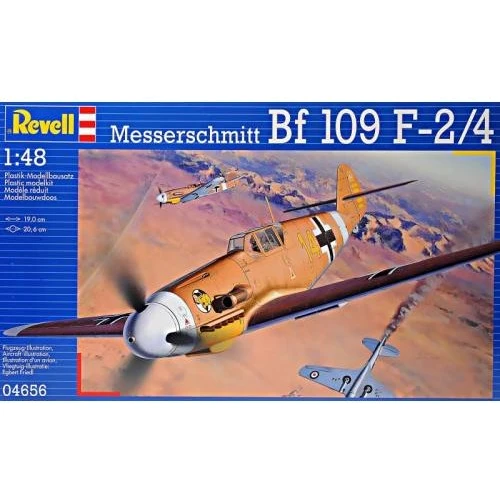 Модель Revell Истребитель Messerschmitt Bf109 F-2/4 1:48 (4656)