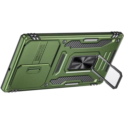 Чехол для телефонов Mobile Case Camshield Army Ring Army Green for Samsung S938 Galaxy S25 Ultra: Тип накладка на заднюю часть