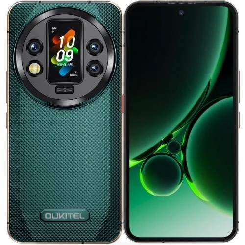 Смартфон Oukitel WP200 Pro 24/1Tb Green: Дисплей 6.7" AMOLED (2412х1080) / 394 ppi / Gorilla Glass v5