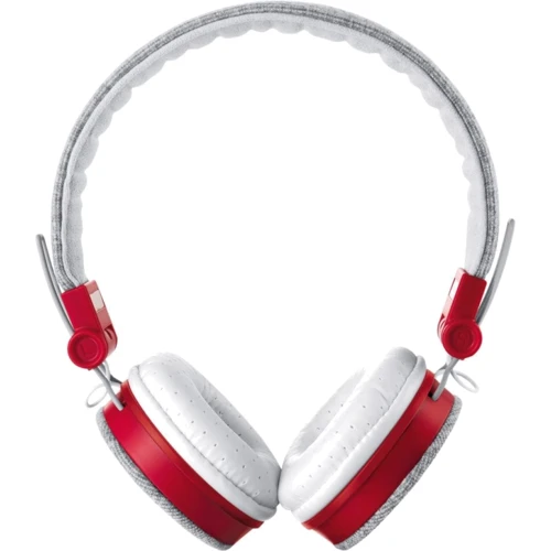 Наушники Trust Fyber On-Ear Mic Grey/Red (20073): Тип конструкции полноразмерные