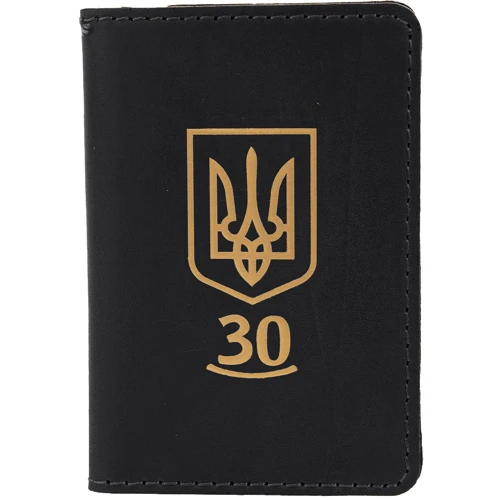 Мужская обложка для документов DNK Leather черная (DNK-U30-minidoc-colJ): Пол Мужской