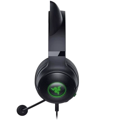 Навушники Razer Kraken Kitty V2 Black (RZ04-04730100-R3M1): Тип конструкції полноразмерные