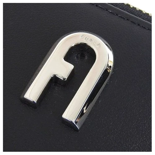 Женский кошелек Furla Moon XL Zip Around Slim черный (WP00161AX0733O6000): Материал Натуральная кожа
