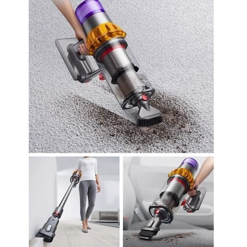 Пылесос Dyson V15 Detect Animal (Blue/Iron/Nickel): Максимальная мощность 230 Вт