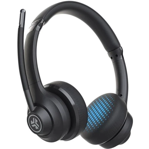 Наушники JLab GO Work Wireless Black (IEUHBGOWORKRBLK4): Тип конструкции накладные