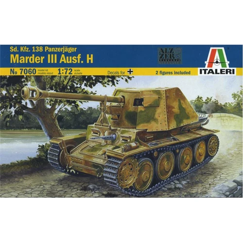 Модель Italeri САУ Marder III Ausf.H (IT7060)