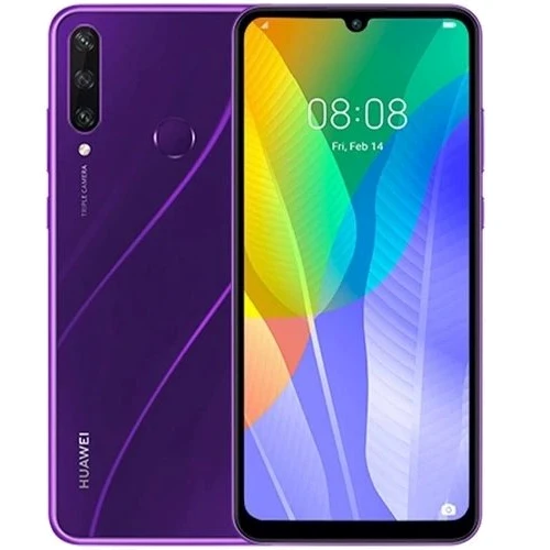 Смартфон Huawei Y6p 2020 4/64Gb Phantom Purple (MED-LX9) Approved Витринный образец