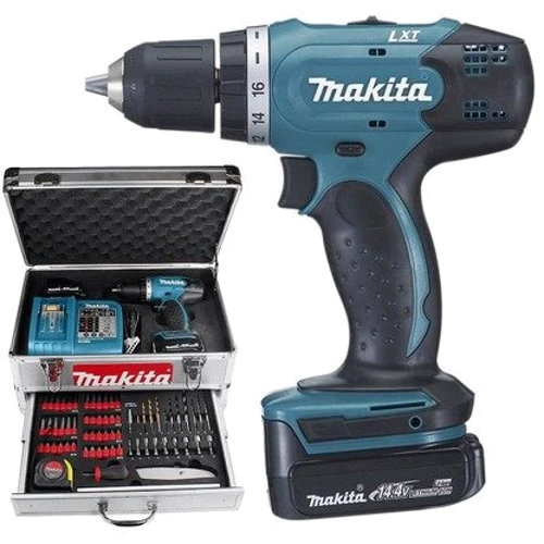 Шуруповерт аккумуляторный Makita BDF343SHEX: Тип патрона быстрозажимной