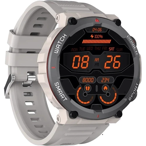 Смарт-часы Blackview W50 Khaki: Материал корпуса металл
