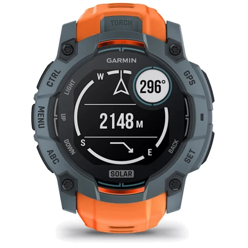 Смарт-часы Garmin Instinct 3 Solar 50mm Twilight with Solstice Band (010-02935-01) фото 9