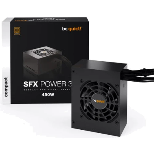 Блок питания Be quiet! 450W SFX Power 3 (BN321): Мощность, Ватт 450