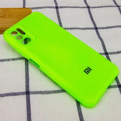 Аксессуар для смартфона Mobile Case Silicone Cover My Color Full Camera Neon Green for Xiaomi Redmi Note 10 5G / Poco M3 Pro / Poco M3 Pro 5G: Совместимость Xiaomi Redmi Note 10 5G / Poco M3 Pro / Poco M3 Pro 5G