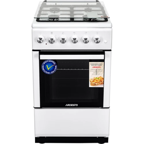 Плита комбинированная Ardesto FSC-F5060AW: Управление механическое