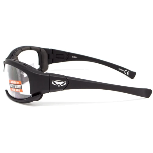Спортивні окуляри Окуляри захисні хромовані Global Vision Assault Photochromic (clear) Anti-Fog, прозорі (GV-ASSA-CL13) фото 8