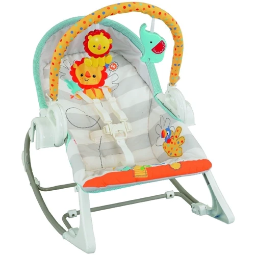 Детское кресло-качалка Fisher-Price 3в1 DeLuxe (BFH07) фото 3