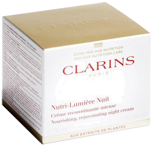 Clarins Nutri-Lumiere Nuit Крем для лица антивозрастной для очень сухой кожи ночной 50 ml: Пол Для женщин