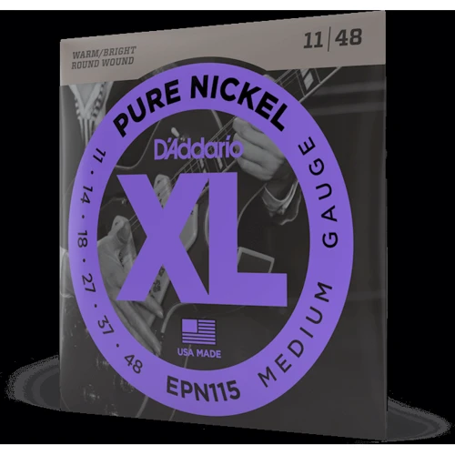 Струна для гитар Струны для электрогитары D&ADDARIO EPN115: В комплекте Набор из 6 струн