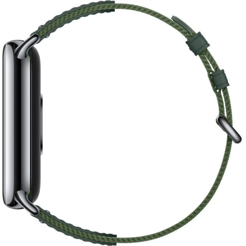 Ремешок Xiaomi Braided Strap Green (BHR7306GL) for Xiaomi Mi Smart Band 8: Застежка Классическая