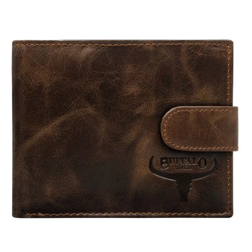 Мужское портмоне Buffalo Wild коричневое (N992L-MVTB BROWN)
