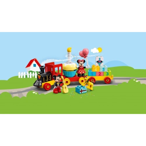 LEGO DUPLO Праздничный поезд Микки и Минни 22 детали (10941) фото 8