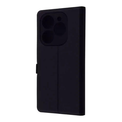 Чехол для телефонов WAVE Flap Case Black for Tecno POP8 / SPARK20 / SPARK20C / SPARK GO 2024