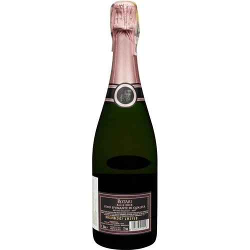 Вино игристое Rotari Riserva Rose Trento DOC розовое брют 0.75 л (FSH_8004305010148): Объем, л 0.75