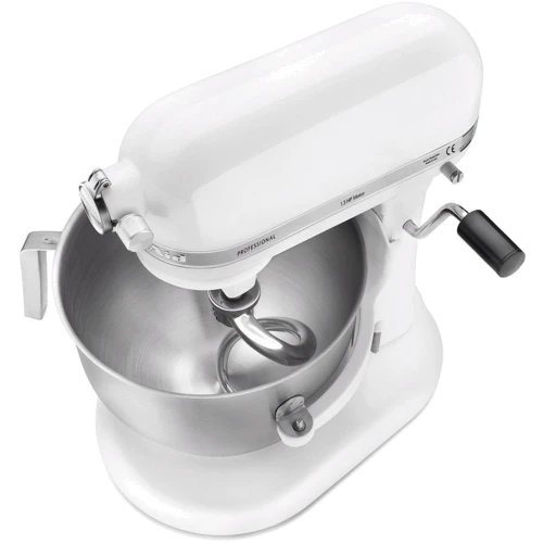 Кухонний комбайн KitchenAid Professional 5KSM7990XEWH: Матеріал чаші нержавеющая сталь