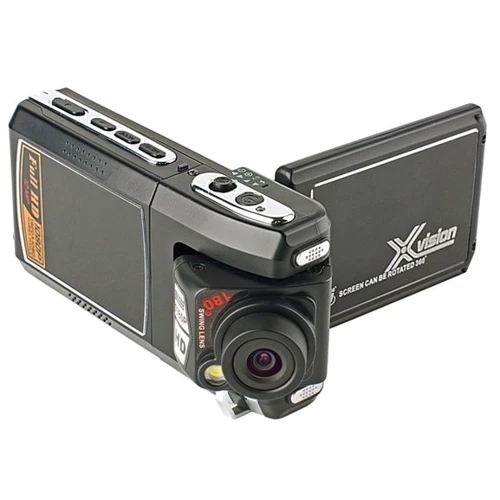 X-Vision H-900: Оснащение аккумулятор, дисплей, инфракрасная подсветка (ночная сьемка), микрофон, печать даты и времени на вид