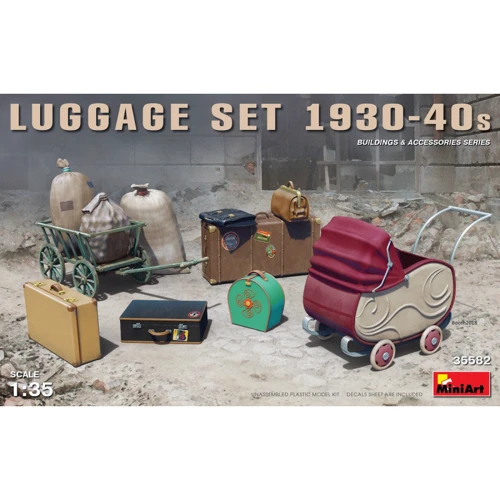Набор MiniArt Багажный набор, 1930-40 гг. (MA35582)