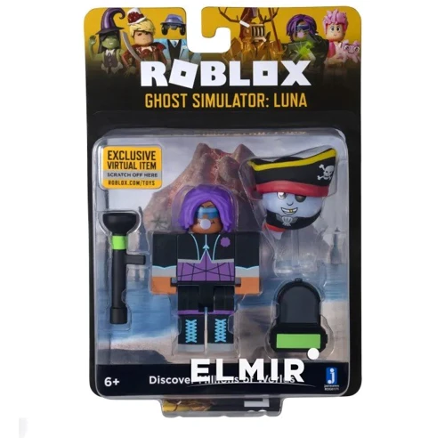 

Игровая коллекционная фигурка Jazwares Roblox Core Figures Ghost Simulator: Luna W6 (ROG0171)