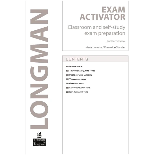 Exam Activator Teacher's Book: Производитель Pearson Education