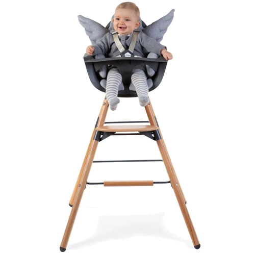 Комплект удлинительных ножек Childhome Evolu natural/anthracite (CHEVOFTNANT): Материал дерево