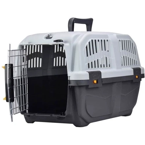Переноска для собак MPS Skudo 1 IATA Grey 48х31.5х31 см серая (S 01050100) фото 4