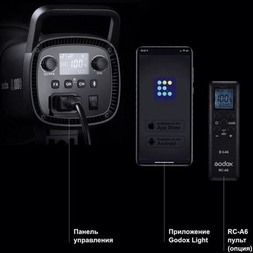 Постійне світло Godox SL100Bi фото 9