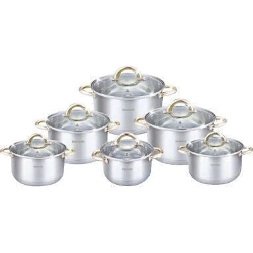 Bohmann 12 предметов 2.1л/2.9л/-2шт 3.9л/5.1л/6.6л (1212PG-BH)