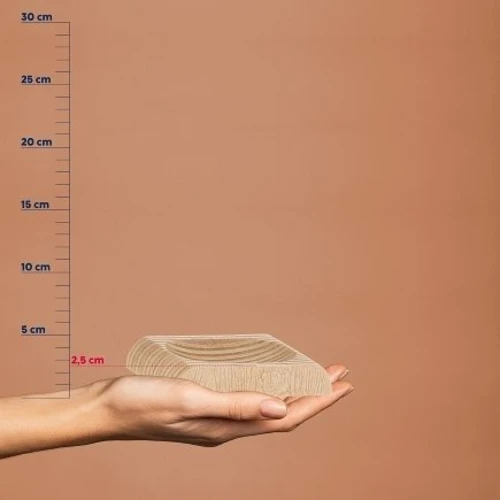 Мыльница KELA Kaiu под дерево 13х9х2.5 см (23682)