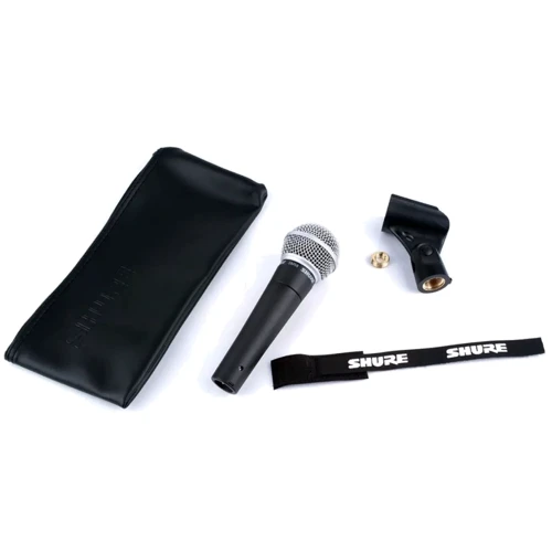Микрофон Shure SM58-LCE: Способ подключения проводной
