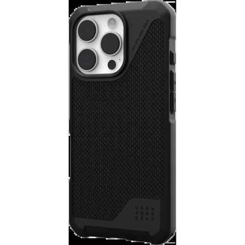 Чохол для iPhone Urban Armor Gear UAG Metropolis LT Magsafe Kevlar Black (114452113940) for iPhone 16 Pro: Тип чохла накладка на заднюю часть