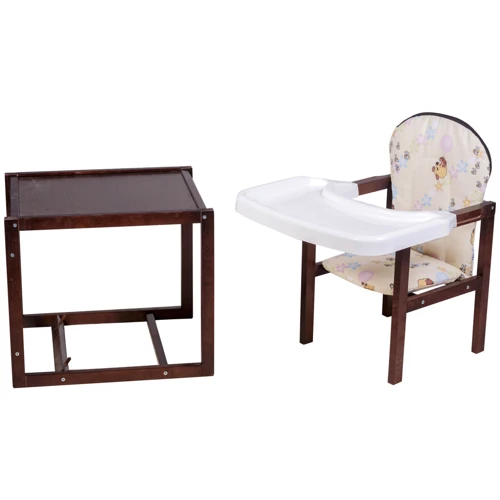 Стульчик- трансформер Babyroom Пони-220 тонированный пластиковая столешница бежевый (винни пух) (621750): Тип трансформер