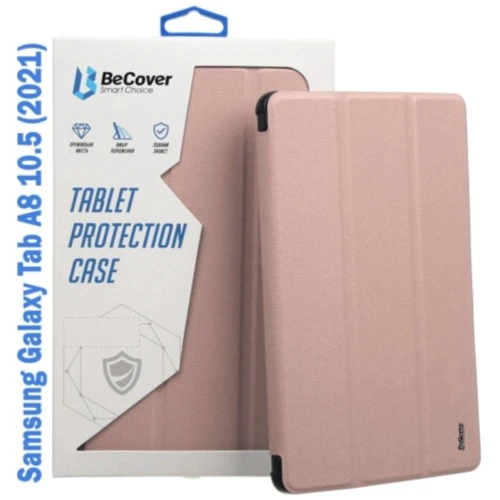 Аксессуар для планшетных ПК BeCover Flexible TPU Mate Rose Gold for Samsung Galaxy Tab A8 10.5 (2021) SM-X200 / SM-X205(708381): Цвет розовый
